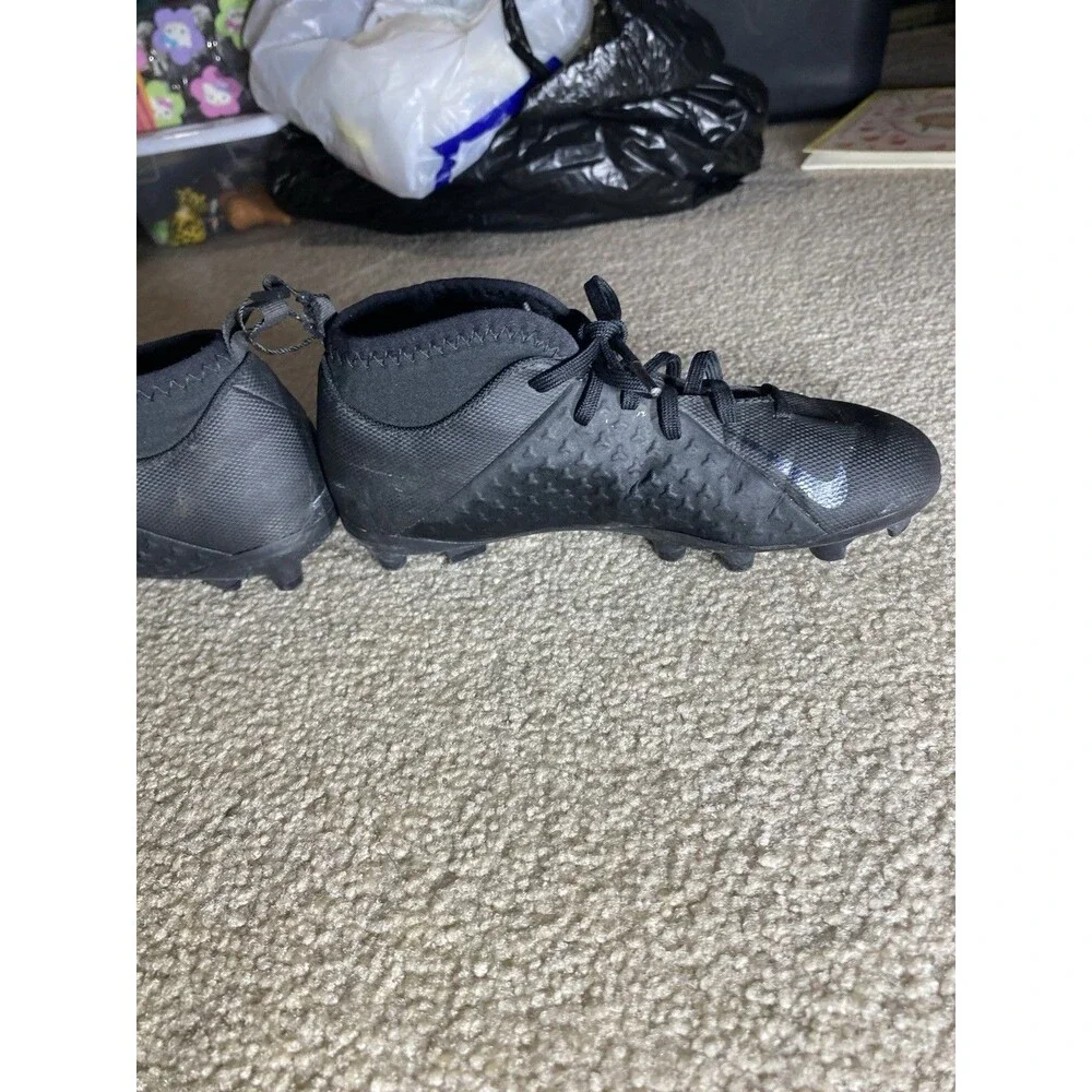 Nike Jr Phantom Vision Academy DF MG Youth Soccer Cleats Black Size 1